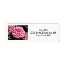 Search for zinnia return address labels Nature