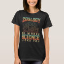 Search for animal science tshirts Zoologist