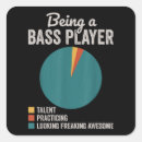 Search for bassist stickers Band