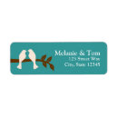 Search for birds on a branch return address labels Elegant