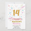Search for 14th birthday invitations Blush