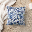 Search for blue toile cushions Floral