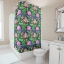 Search for stained glass shower curtains Flower