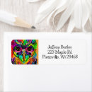 Search for quirky return address labels Whimsical