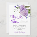 Search for purple flowers thank you cards Garden