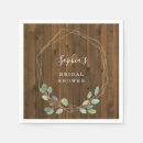 Search for rustic bridal shower napkins Trendy