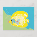 Search for yellow fish postcards Sea