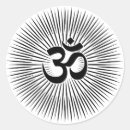 Search for black om symbol stickers Hindu
