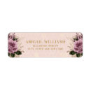 Search for honeycomb return address labels Floral