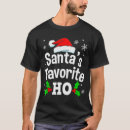 Search for santas favorite tshirts Black