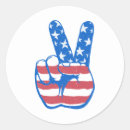 Search for american flag peace sign stickers Retro