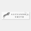 Search for trainer bumper stickers Horse