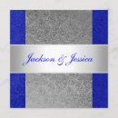 Search for royal blue engagement party invitations White