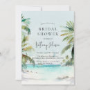 Search for palm tree bridal shower invitations Simple minimal