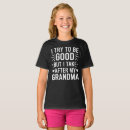 Search for grandson kids tshirts Grandma