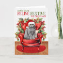 Search for cat lovers christmas cards Pets