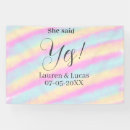 Search for she said yes banners Engagement party