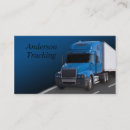 Search for trailer business cards Transportation