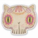 Search for day of the dead cat stickers Cute