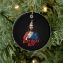 Search for funny jesus christmas tree decorations Xmas