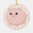Search for pink pig christmas tree decorations Cute