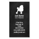 Search for toy business cards Poodle