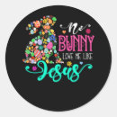 Search for christian jesus loves me stickers Bunny