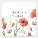 Search for watercolor poppies stickers Summer