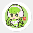 Search for anime girls stickers Chibi
