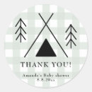 Search for camping baby shower stickers Forest