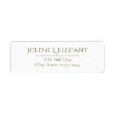 Search for blocks return address labels Elegant
