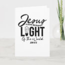 Search for jesus light of the world cards Christian