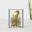 Search for seahorse birthday cards Unique