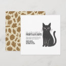 Search for black cat halloween invitations Autumn