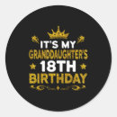 Search for granddaughter stickers Birthday