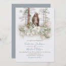 Search for bear wedding invitations forest