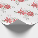Search for poinsettia wrapping paper Floral