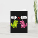 Search for dinosaur valentines day cards T rex