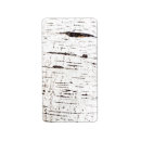 Search for birch wood return address labels Bark