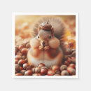 Search for squirrel napkins Autumn