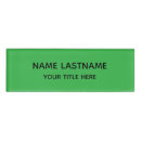 Search for green name tags Minimalist