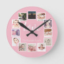 Search for pink clocks Create your own