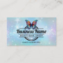 Search for butterfly logo business cards Boutique