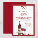 Search for wine bottle invitations Red