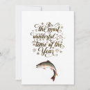 Search for funny fishing christmas cards Trout