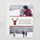 Search for reindeer head christmas cards Plaid