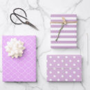 Search for light purple wrapping paper Polka dot