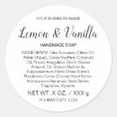 Search for handmade soap labels Elegant