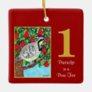 Search for partridge in a pear christmas tree decorations Bird