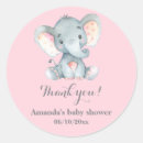Search for pink elephants stickers It's a girl